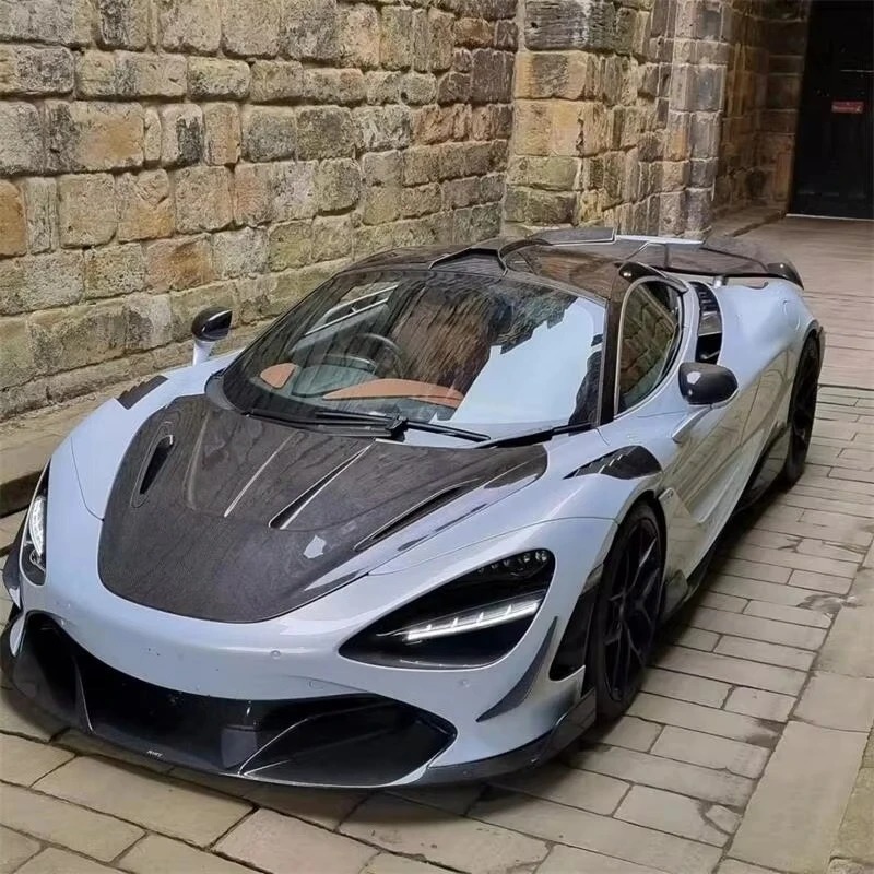 For  720s RYFT Style Half Carbon Fiber Car Front Bumper Fenders